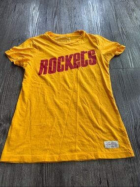 Mitchell & Ness Gold Yellow Women's Graphic Tee